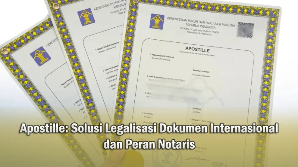 Apostille Solusi Legalisasi Dokumen Internasional dan Peran Notaris